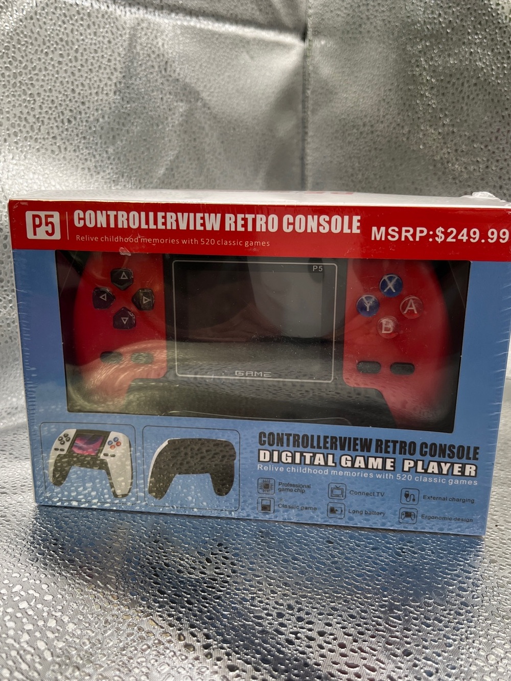 Retro Handheld Console - Red